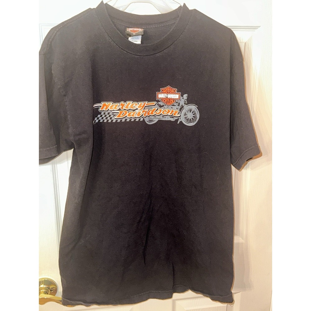 Harley-Davidson Men's Black T Shirt Yucca Valley Dealership Size XL